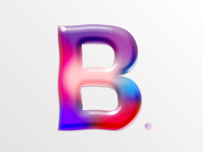 B 36dayoftype jelly letter type