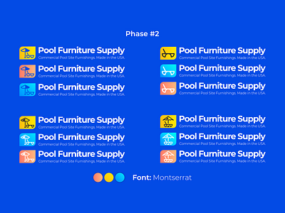 Pool Furniture Supply Logo Redesign - Phase 2