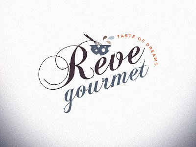 Reve Gourmet bakery cake culinary cupcake food gourmet logo taste