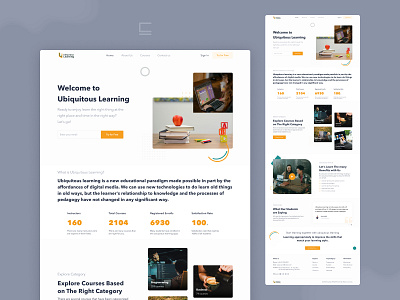 Landing Page - Ubiquitous Learning