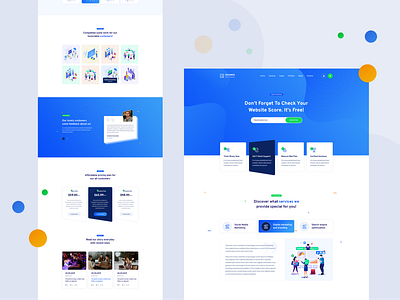 Marketing Landing Page-02 debut shot design illustration minimal typography ui ux vector web website