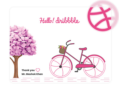 Hello! dribbble debut shot design illustration ui ux web website