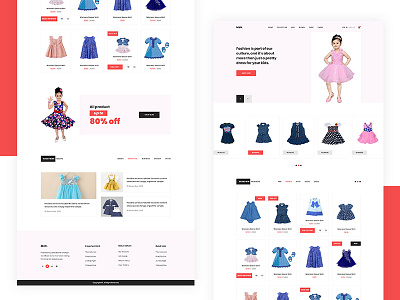 Mek - E-commerce website design ui ux web website