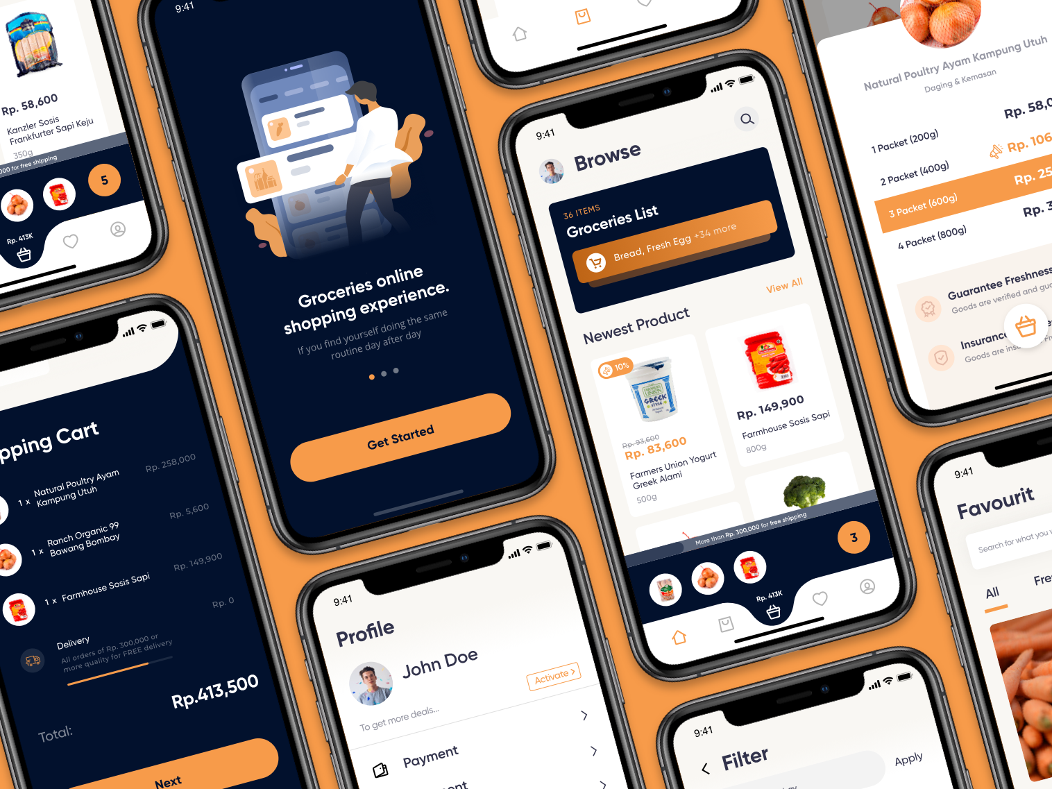 Groceries App Concept By Andri R. Herdiansyah On Dribbble