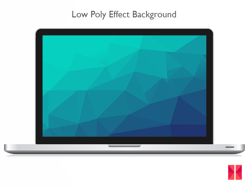 Low Poly Effect Background by Harshi Shah on Dribbble