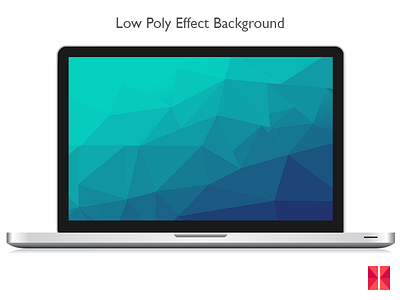 Low Poly Effect Background