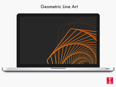 Geometric Line Art 2