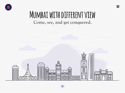 Mumbai City Tour city flat design mumbai skyline travel