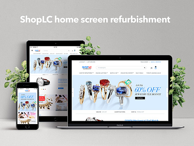ShopLC Home Page Refurbishment home pages