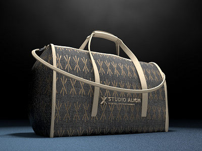 Duffle bag 3d bag c4d design duffle bag product