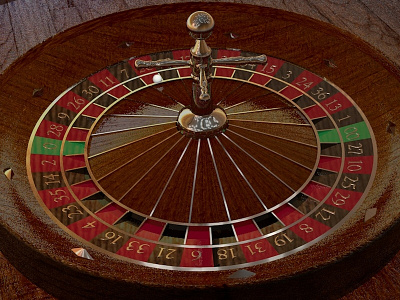 Roulette render 3d animation casino gambling money motiongaphics roulette