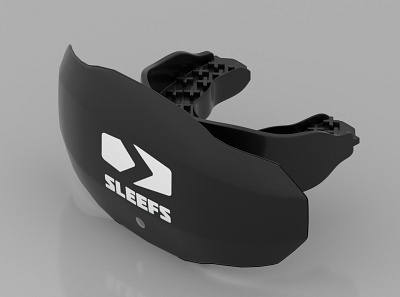Boxing mouth guard 3d cinema4d product render
