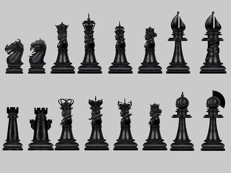Chess concept art by Daniel Clasquin on Dribbble