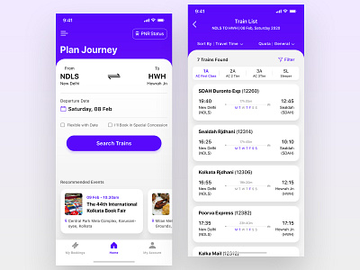 Train Ticket Booking App ticket booking app