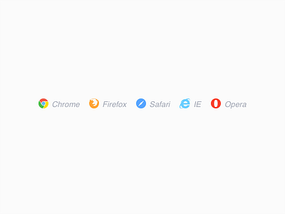 Browsers browser chrome firefox icon icons ie opera safari ui