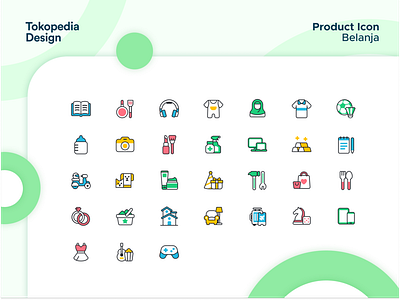 Tokopedia Product Icons - Belanja