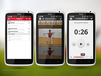 Android music player and gallery for fitness app android app fitness gallery mobile music player