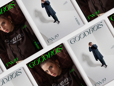 Goodbois Lookbook art direction brand identity branding design graphic design identity logo logo design look lookbook paper photography print typeface design typography