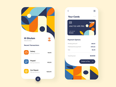 Banking and Finance APP UX-UI Design