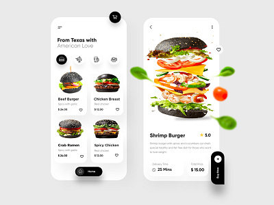 Food Delivery - Mobile App by Ghulam Rasool 🚀 for Upnow Studio on Dribbble