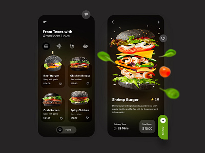 Food Delivery - Mobile App app interface minimal mobile mobile app mobile apps mobile ui mobileapp mobileappdesign ui ui design uiux ux ux ui design