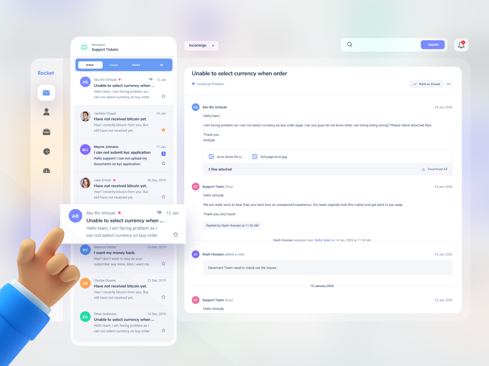 Email Inbox UI Design By Ghulam Rasool 🚀 For Upnow Studio On Dribbble