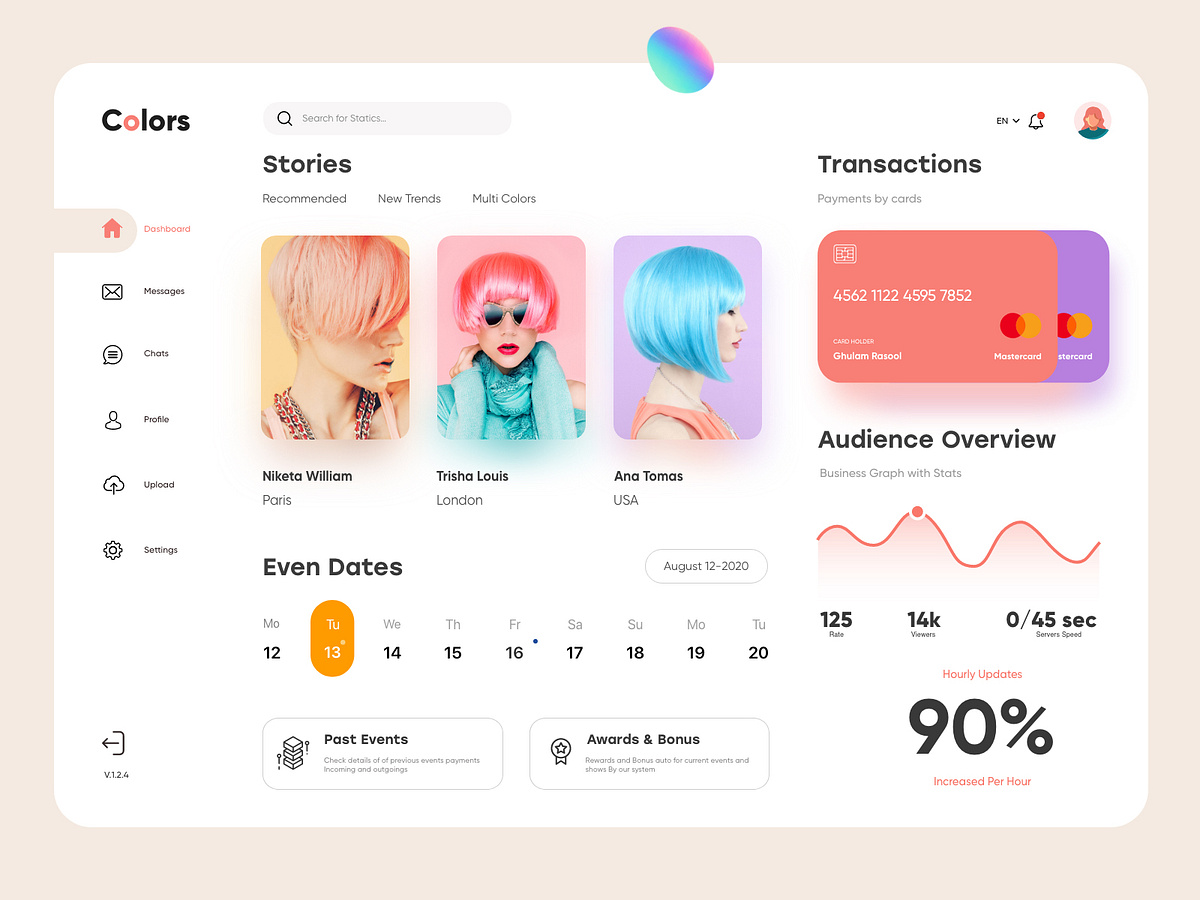 Adminpanel By Ali Nanni Dribbble