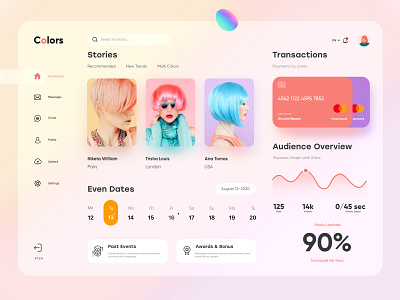 Dashboard UX-UI Design by Ghulam Rasool 🚀 for Cuberto on Dribbble