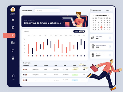 Task Management Dashboard UX UI Design