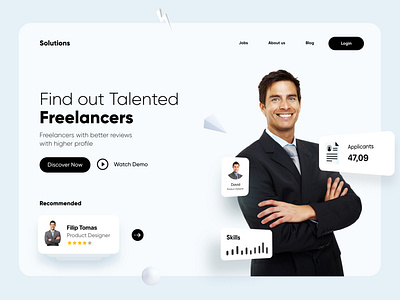 Freelancer Landing Page