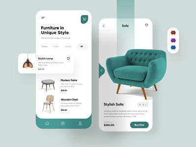 Furniture Mobile App Design app interface minimal mobile mobile app mobile apps mobile ui mobileapp mobileappdesign ui ui design uiux ux ux ui design