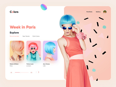 Fashion Landing page