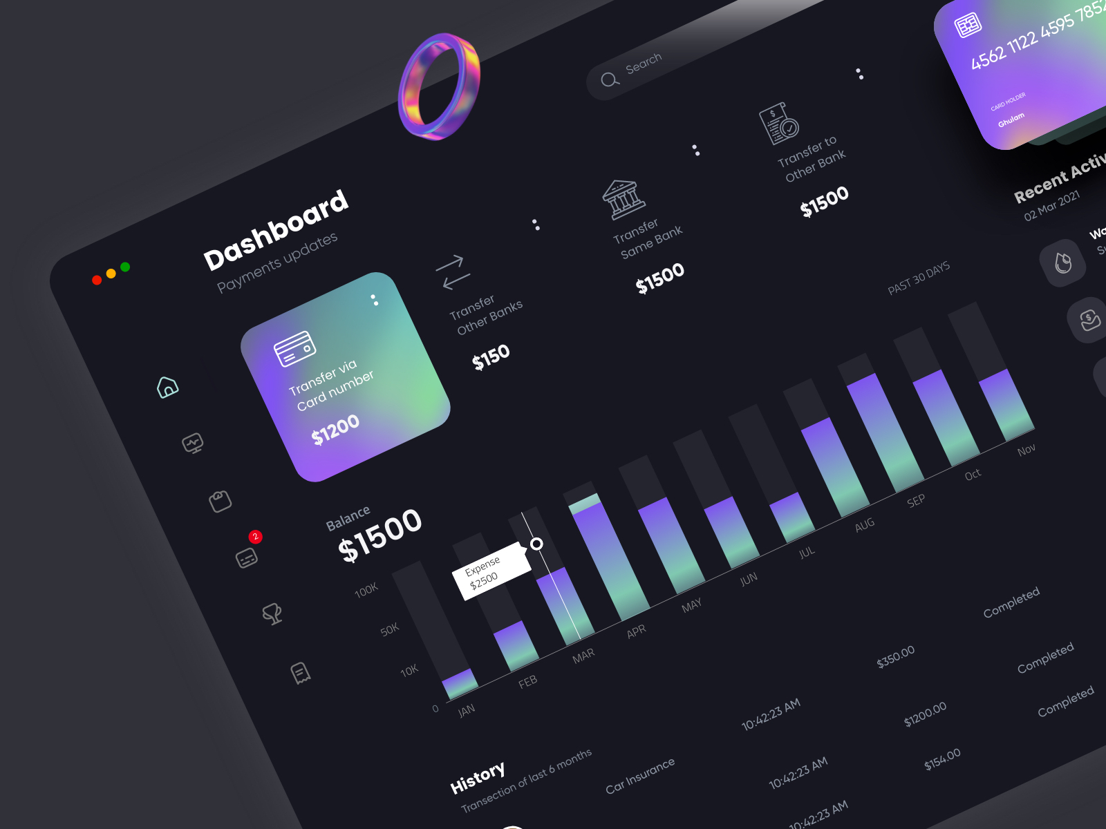 Dribbble - Dashboard-03.jpg By Ghulam Rasool 🚀