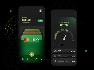 Finance Dark theme Design agency app digital interface minimal minimalist mobile mobile app mobile app design mobile design mobile ui mobileappdesign mobileapps project typography ui uiux uiuxdesign ux ux ui design