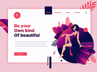 Illustration Concept amazing design artwork clean design dubai designer dubai ui designer graphics minimal design uae ui designer ui design ux designer web banner web design