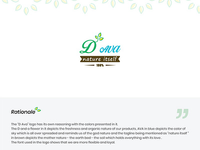 Organic products - logo design