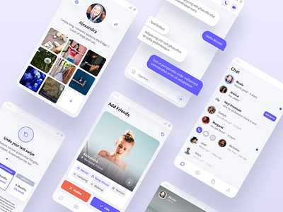 Hey - Mobile Application by Filip Legierski for Riotters on Dribbble