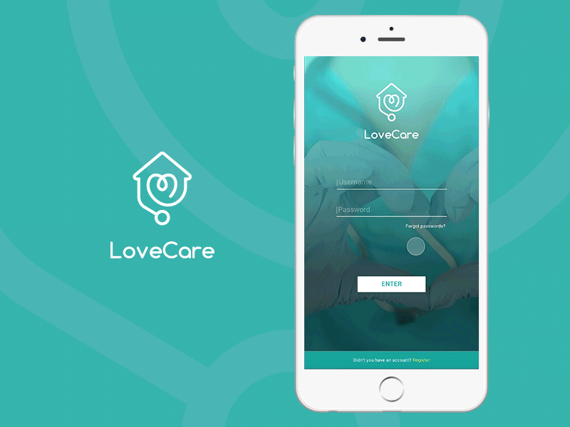 Concept for LoveCare app