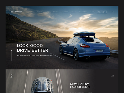 Bolee black bolee cars dark design landingpage luxury ui ux voila web webdesign