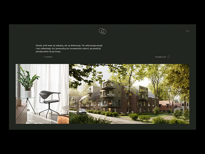 Q+Q Studio 3d animation architecture dark id interior luxury voila voilastudio web webdesign