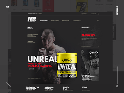 shop, fight, sport, mma, e-commerce, voila, fen e commerce fen fight mma shop sport voila