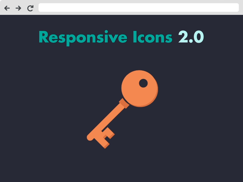 Responsive Icons 2.0 concept gif icons responsive responsive icons scalable icons