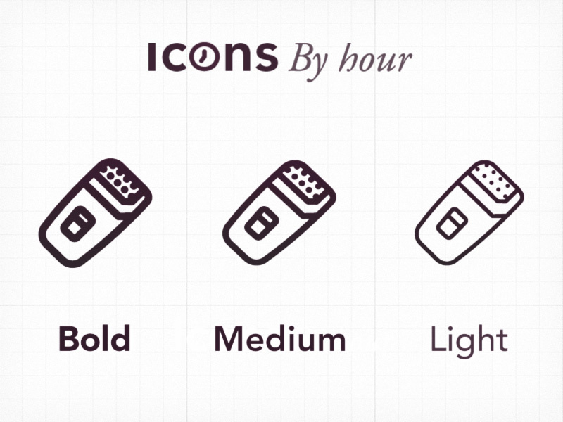 Iconsbyhour weights