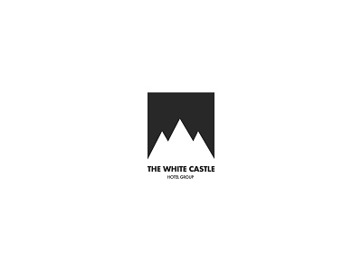 The White Castle hotel hyper minimalism logo logo design logodesign minimal minimalism