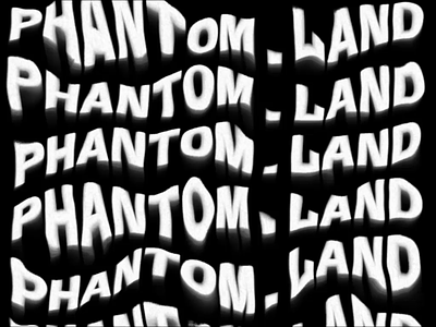 PHANTOM.LAND animation black design scroll typography website
