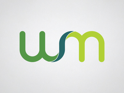 Unused Logo communication concept design dribbble green logo simple white