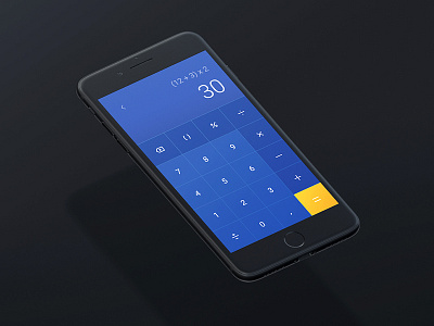 #DailyUI #004 Calculator 004 calculator dailyui