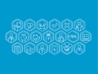 Healthcare Icons branding design flat icon illustrator ui vector