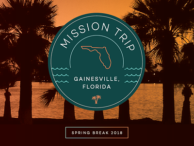 FL Mission Trip beach church college fl florida gospel logo ministry missiontrip springbreak trip water