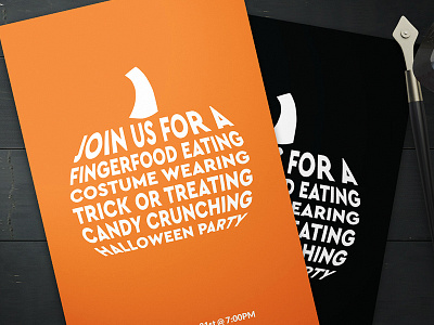 Invitation Template - Halloween autumn candy event fall flyer halloween invite modern party postcard poster pumpkin
